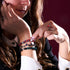 Fire and Ice | .925 Sterling Silver | Firefly Glass Bracelet